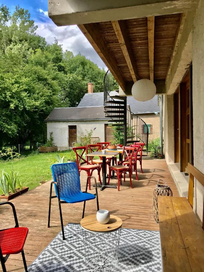 Ferienwohnung Le Moulin Mesland Exterior foto